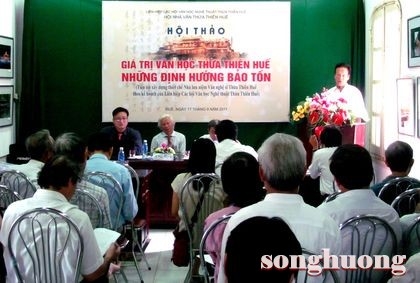 Hội thảo “Giá trị văn học Thừa Thiên Huế - Những định hướng bảo tồn”